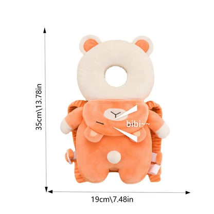 Baby Head Protector Backpack PP Cotton Filling Toddler Crawling Walking Safety Cushion Newborn Boys Girls holiday gifts
