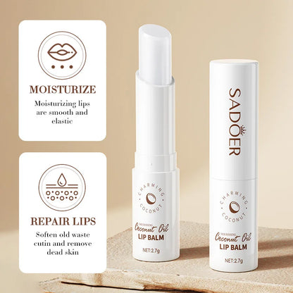 Vitamin C Aloe Coconut Lip Balm Moisturizing Anti Cracking Hydrating