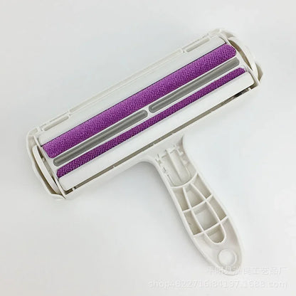 Reusable Pet Hair Remover Roller – Self-Cleaning Tool for Dog & Cat Fur on Furniture & Upholstery