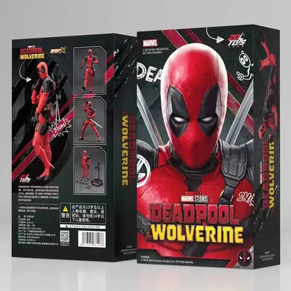 Deadpool And Wolverine Inspired Marvel Legends Action Figures
