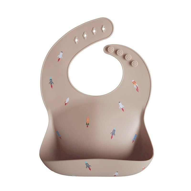 Waterproof Bitz Silicone Baby Bibs