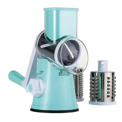 Manual Vegetable Cutter & Shredder Food Processor
