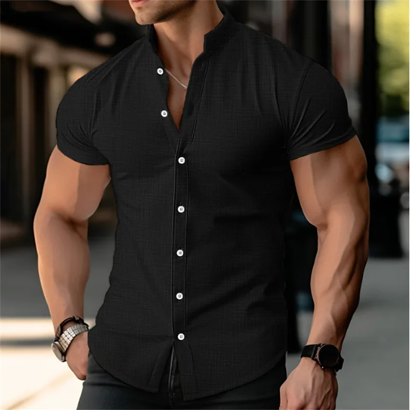 Men's Linen Beach Shirt