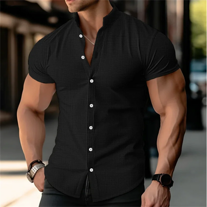 Men's Linen Beach Shirt