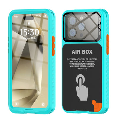360° Waterproof Air Box Phone Case for iPhone 15 Series