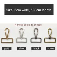 Women Bag Straps Handbag Wide Belt Shoulder Crossbody Bag Strap Replacement Adjustable Strap Bag Part Accessory Belt For Bags