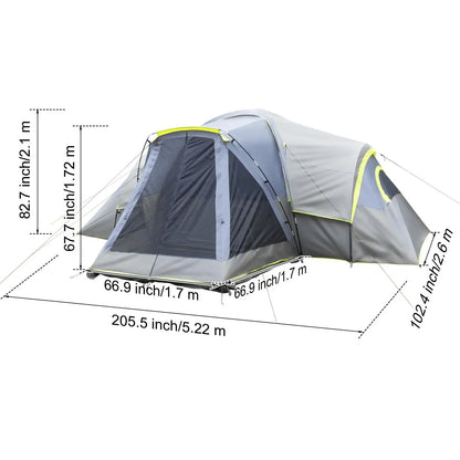 10-Person Family Tent 
