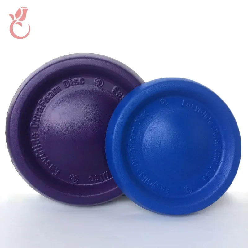 Durable Silicone Dog Training Flying Disc - Safe & Interactive Toy