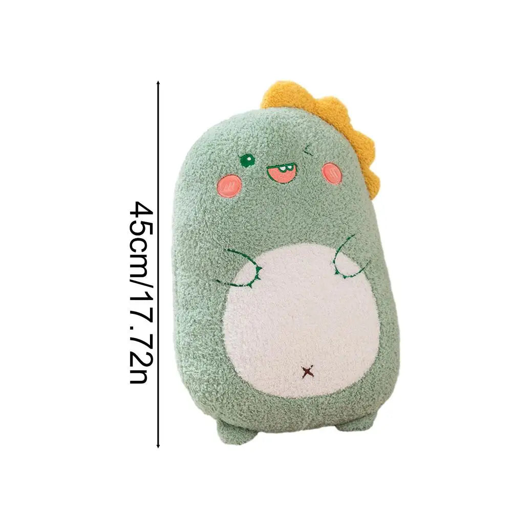Stuffed Animal Pillow Cartoon Animal Plush Toy Multi-Purpose Sleeping Pillow For Living Room Bedroom Game Room Couch Kid's Room