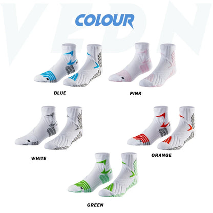 Professional Short Basketball Socks for Men Women Thicken Non Slip Soccer Golf Wear Running Socks Compression