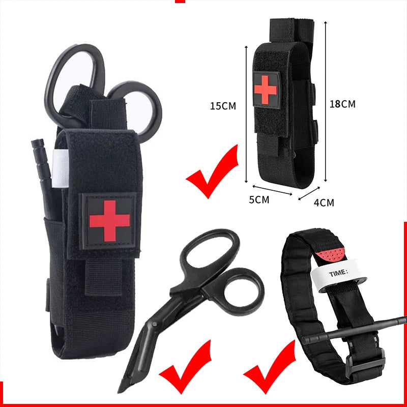 Military Tactical Tourniquet for Outdoor Survival and Emergency Use