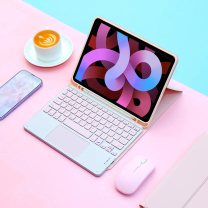 Magic Keyboard & Wireless Mouse Case for iPad & Tablet
