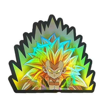 Holographic Dragon Ball Anime Stickers