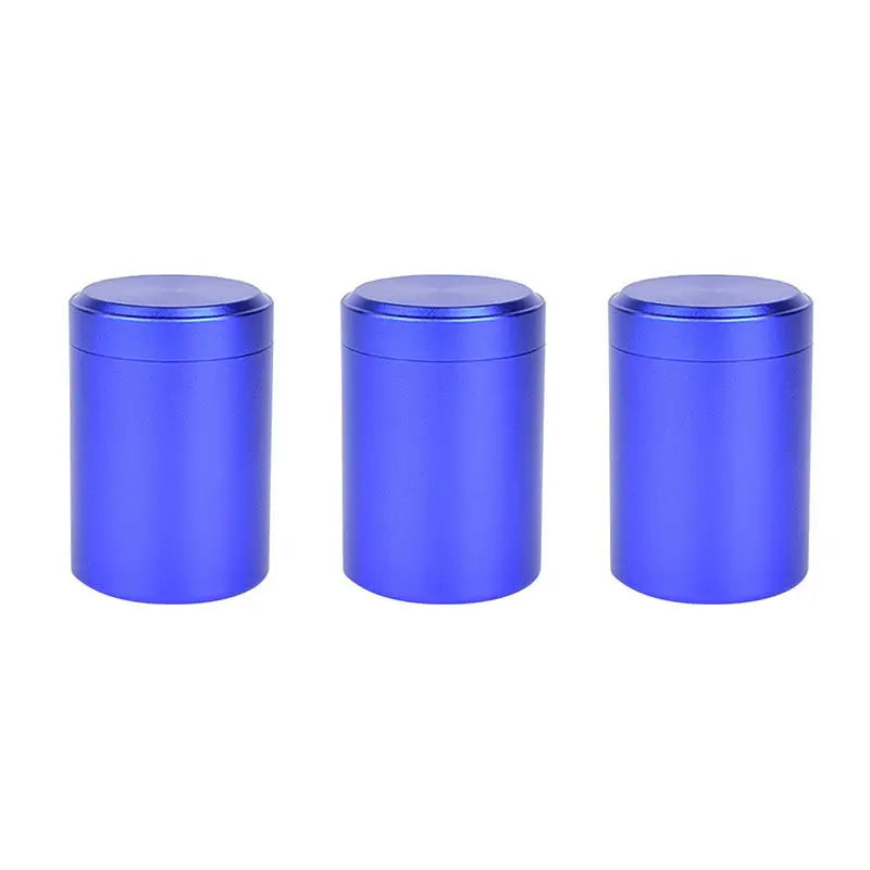 Mini Metal Box Tea Can Small Travel Portable Container Jar Sugar Coffee Caddy Organizer Household Storage Supplies