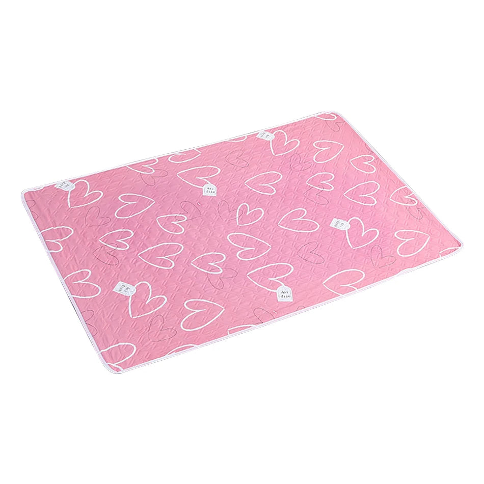 Cartoon Dino 4-Layer Waterproof Baby Changing Pad