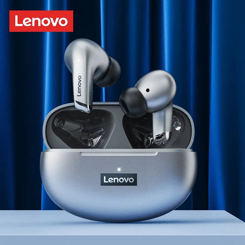 Lenovo LP5 Wireless Bluetooth Earbuds HiFi Music Earphones Headphones Sports Waterproof Headset With Mic Earbuds New