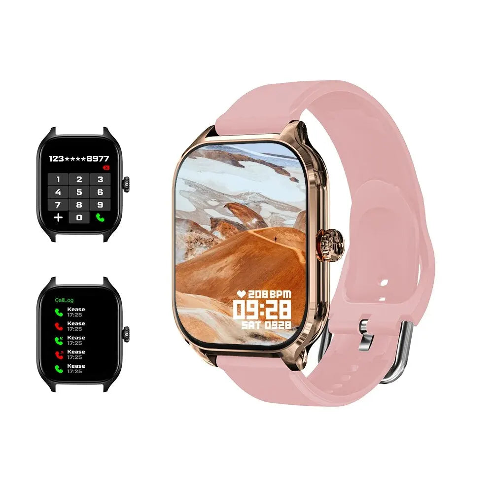 Smartwatch with Bluetooth Call | Fitness & Heart Rate Tracker