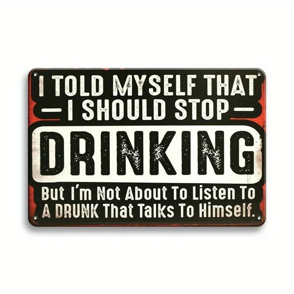 Vintage Metal Tin Poster BBQ Beer Bar Retro Metal Tin Signs Posters Plate Wall Decor for Bar Restaurant Cafe Clubs Retro Plaque