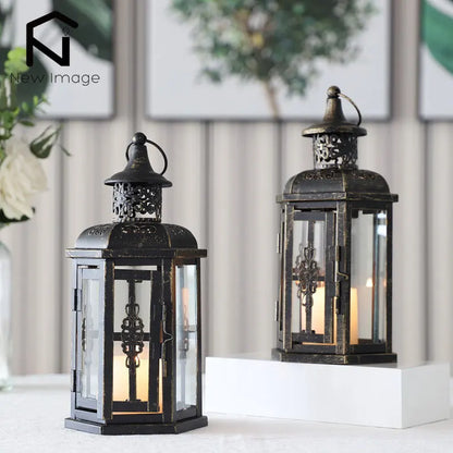 Vintage Nordic Candle Holder Wedding Decor