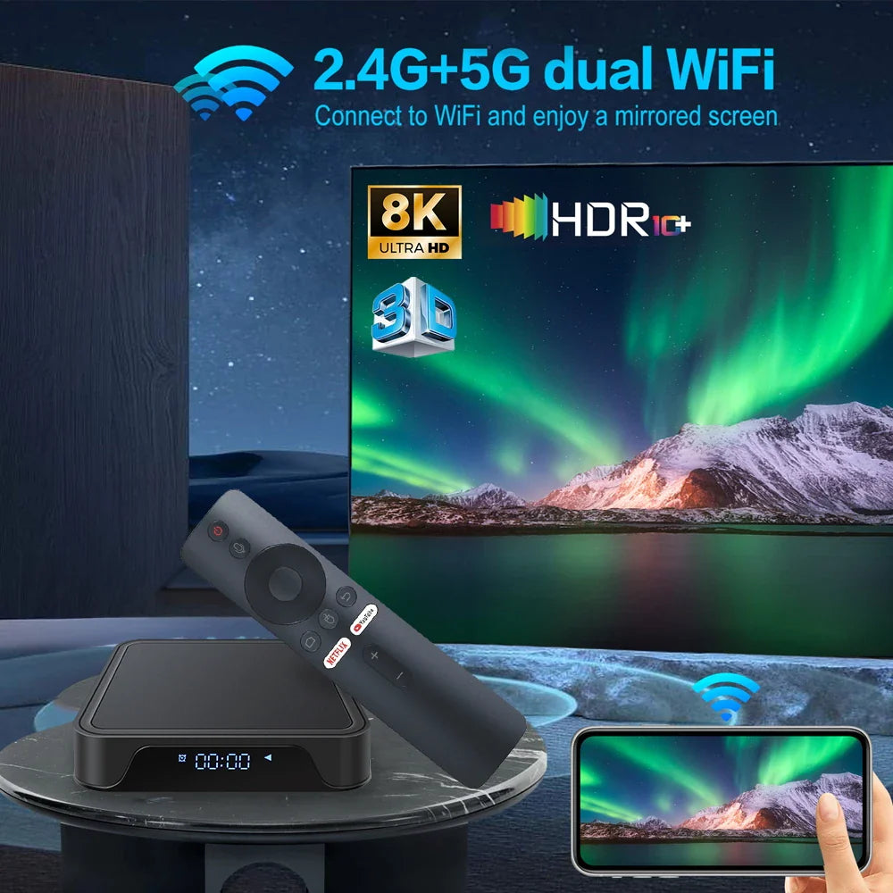 TV98 Pro 4K TV Box