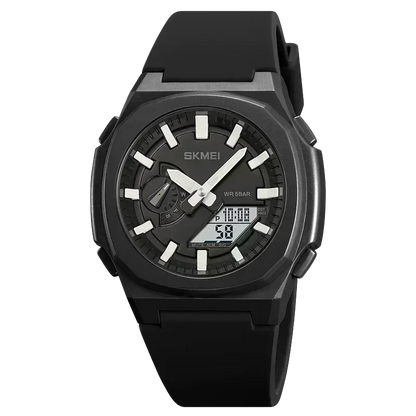 Casio G-Shock World Time Alarm GA-100-1A2 GA-100 Men's Watch