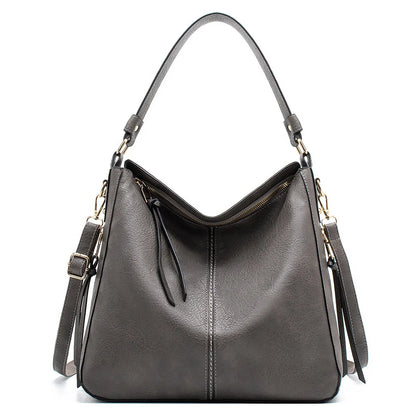 DIDABEAR Hobo Bag Leather Women Handbags Female Leisure Shoulder Bags Fashion Purses Vintage Bolsas Large Capacity Tote bag