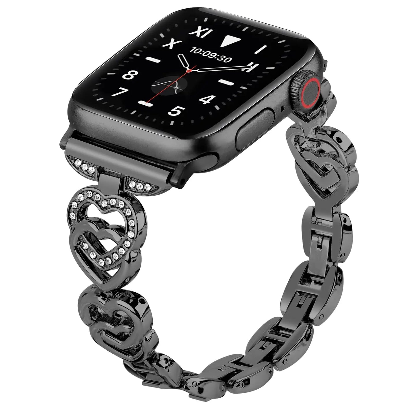Venustus Heart Link Stainless Steel Strap