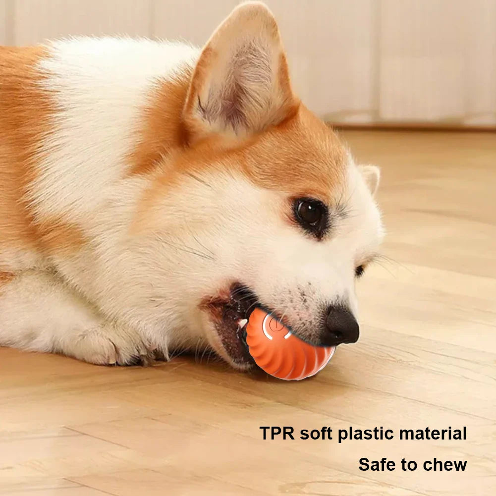 Smart Dog Toy Ball Electronic Interactive Pet Toy Moving Ball USB