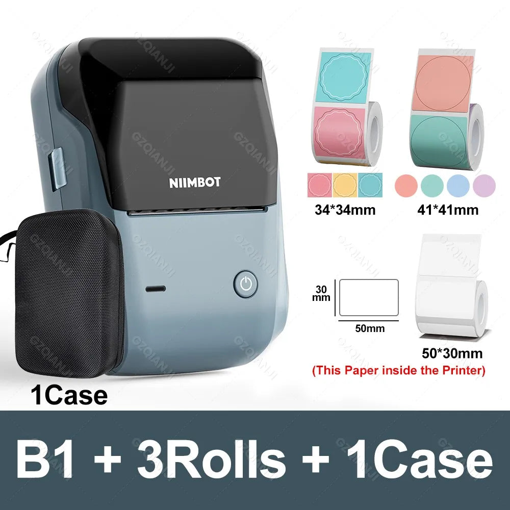 Niimbot B1 Portable Label Printer