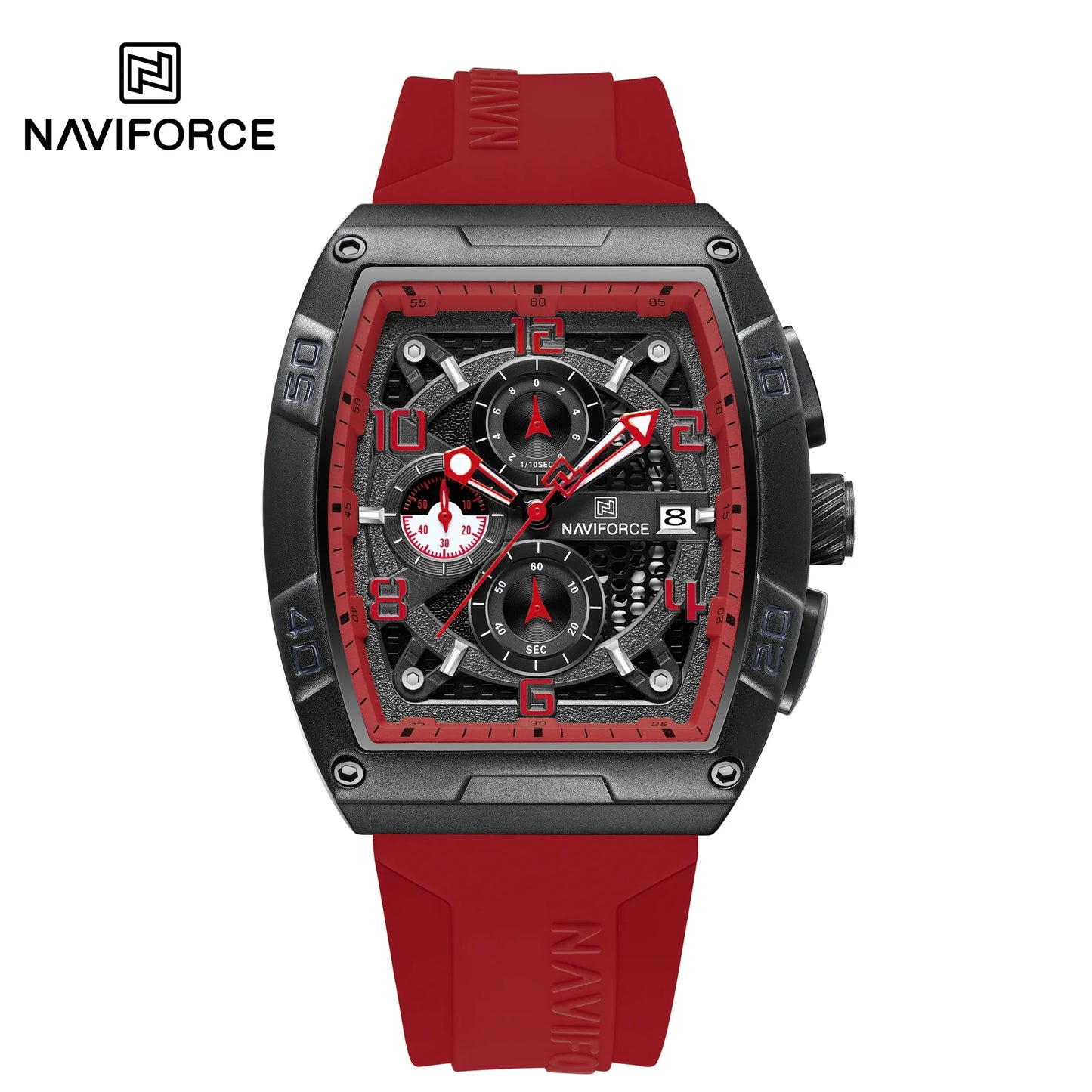 NAVIFORCE Men Quartz Multi-function Calendar Watches  Fashion Sport