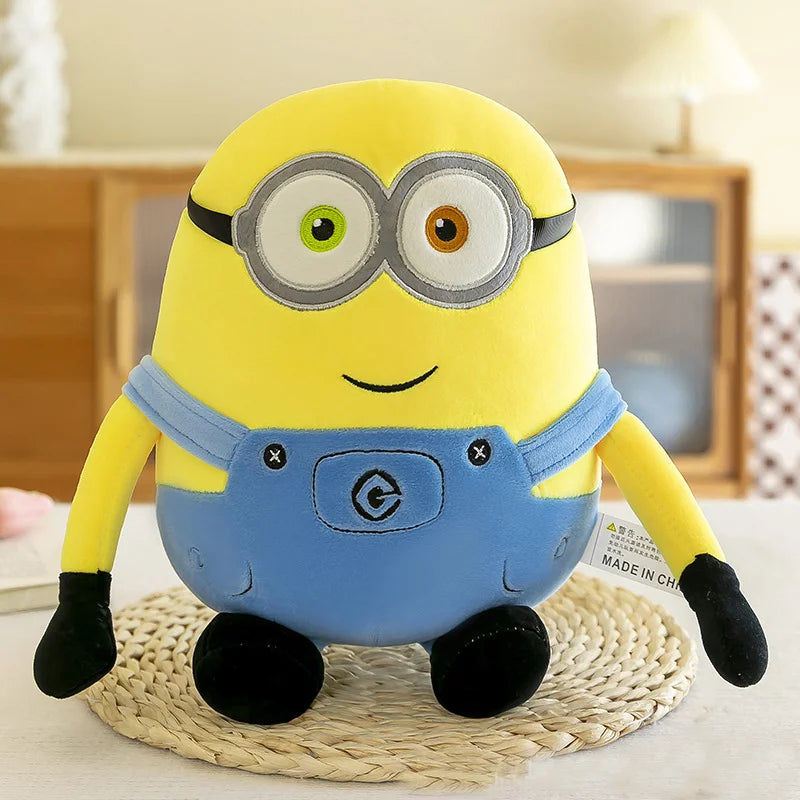 Despicable Me Cartoon Movie Plush Toys Cute Minion Plushie Bob Stuart Kevin Soft Stuff Doll Room Decor Birthday Gift For Kids