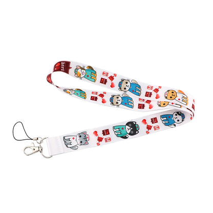 LB2290 Nurse Neck Strap Lanyards for ID Cards and Keys