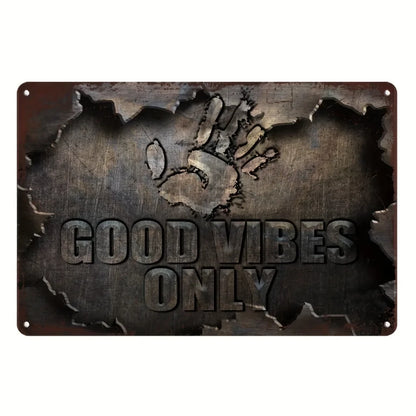 Vintage Metal Tin Poster BBQ Beer Bar Retro Metal Tin Signs Posters Plate Wall Decor for Bar Restaurant Cafe Clubs Retro Plaque
