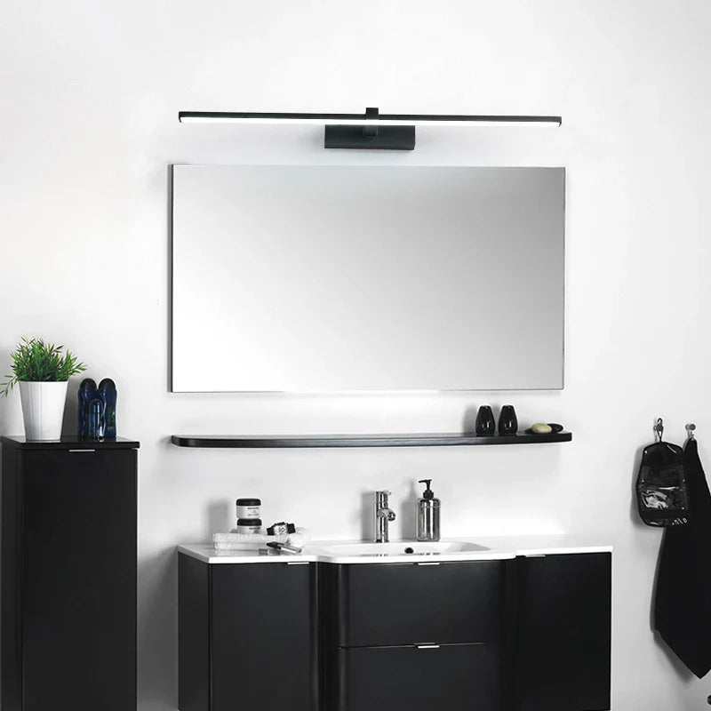 Modern LED Bathroom Mirror Light Three Colors Wall Lamp