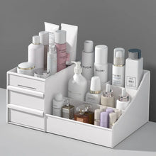 Elegant Large-Capacity Makeup Organiser – Cosmetic Storage Box with Drawers for Jewelry, Nail Polish & More