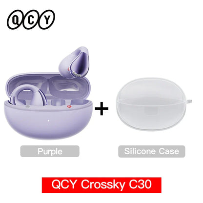 QCY C30 Open-Ear Bluetooth Sports Ear Clip Earbuds