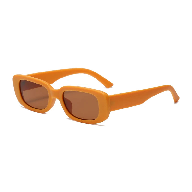 Trendy Small Square Sunglasses for Women and Men, UV400 Protection