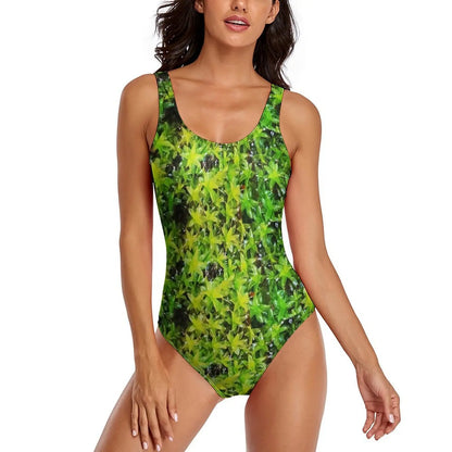 Colorful Floral Push-Up Swimwear One-Piece for Summer