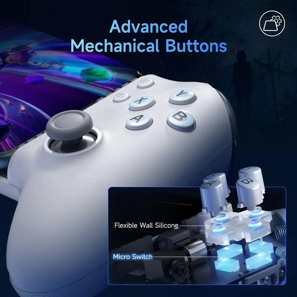 Mobile Phone Gamepad for Android Phone iPhone 15/16 Gaming Controller