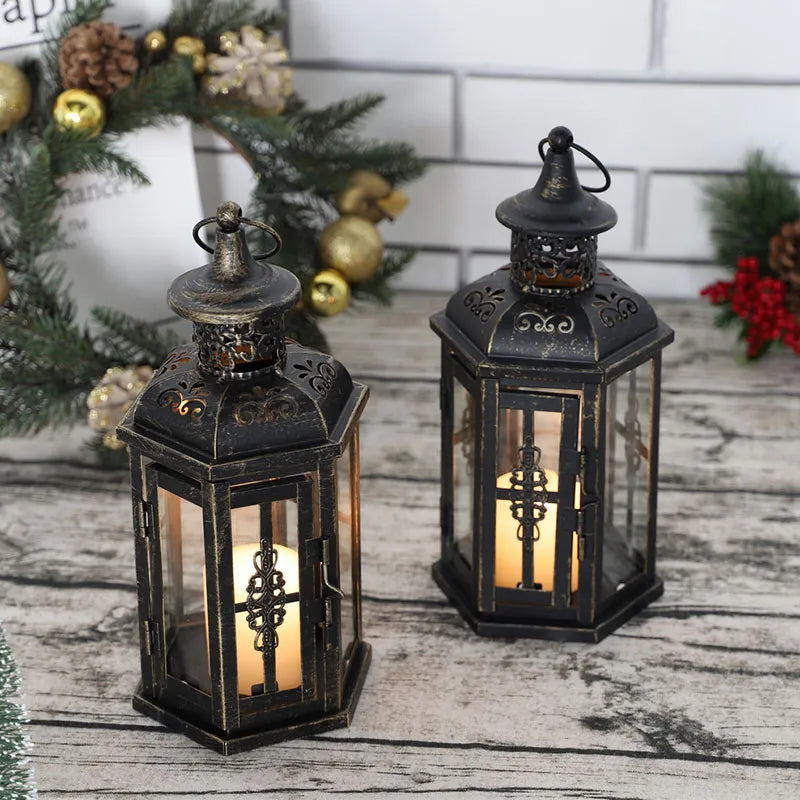 Vintage Nordic Candle Holder Wedding Decor