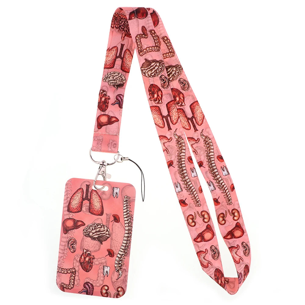 LB2290 Nurse Neck Strap Lanyards for ID Cards and Keys