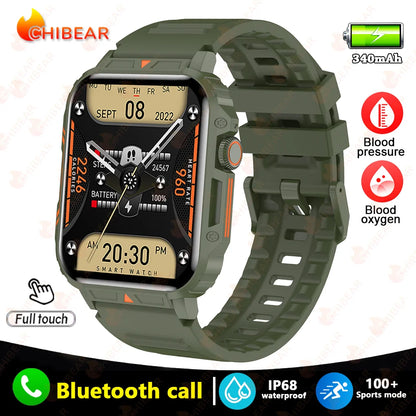 1.95" Outdoor Smartwatch | Bluetooth Call | IP68 Fitness Watch