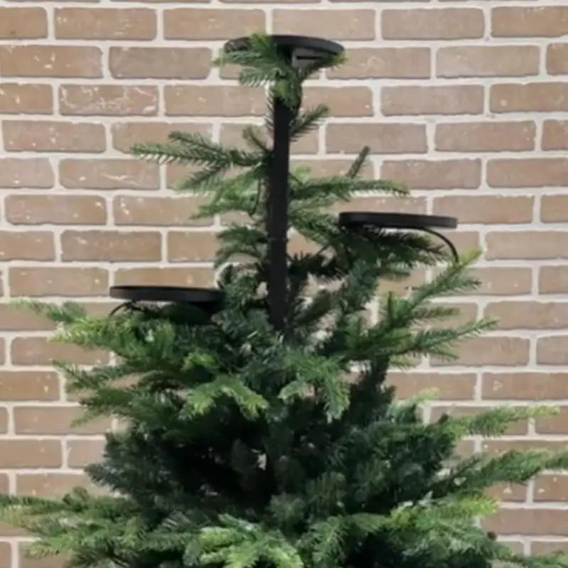 Black Iron Candle Holder