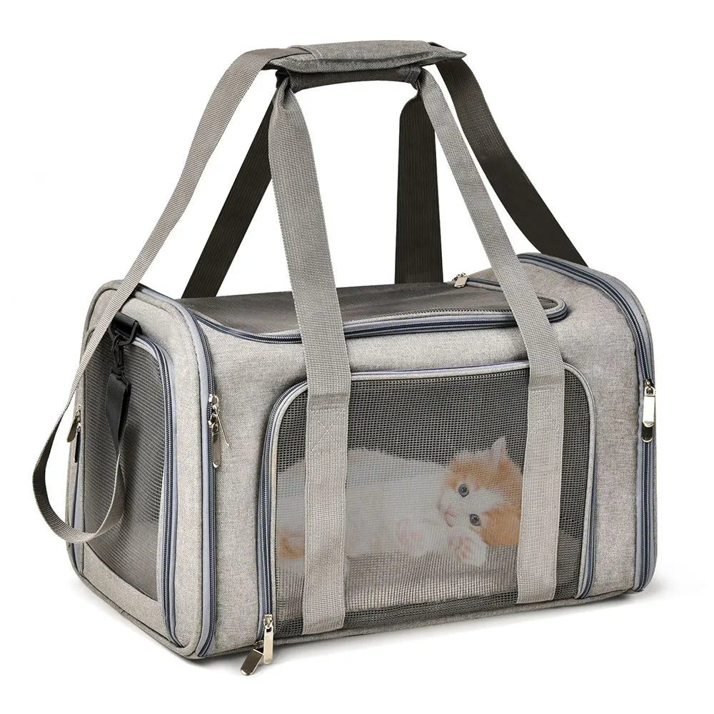 Pet Travel Bags Airline Approved Transport for Small Dogs Cats