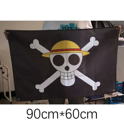 One Piece Jolly Roger Flags 🏴‍☠️ Decoration