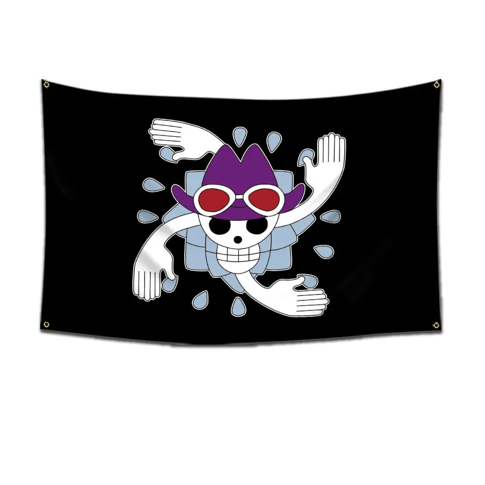 One Piece Jolly Roger Flags 🏴‍☠️ Decoration