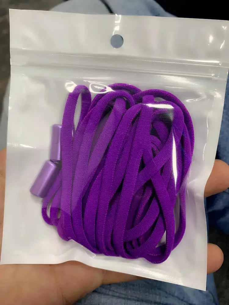 Elastic Lazy Shoelaces for Sneakers and Flats