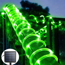 Solar Tube Rope LED Light – Outdoor Garden Christmas Decoration Garland
