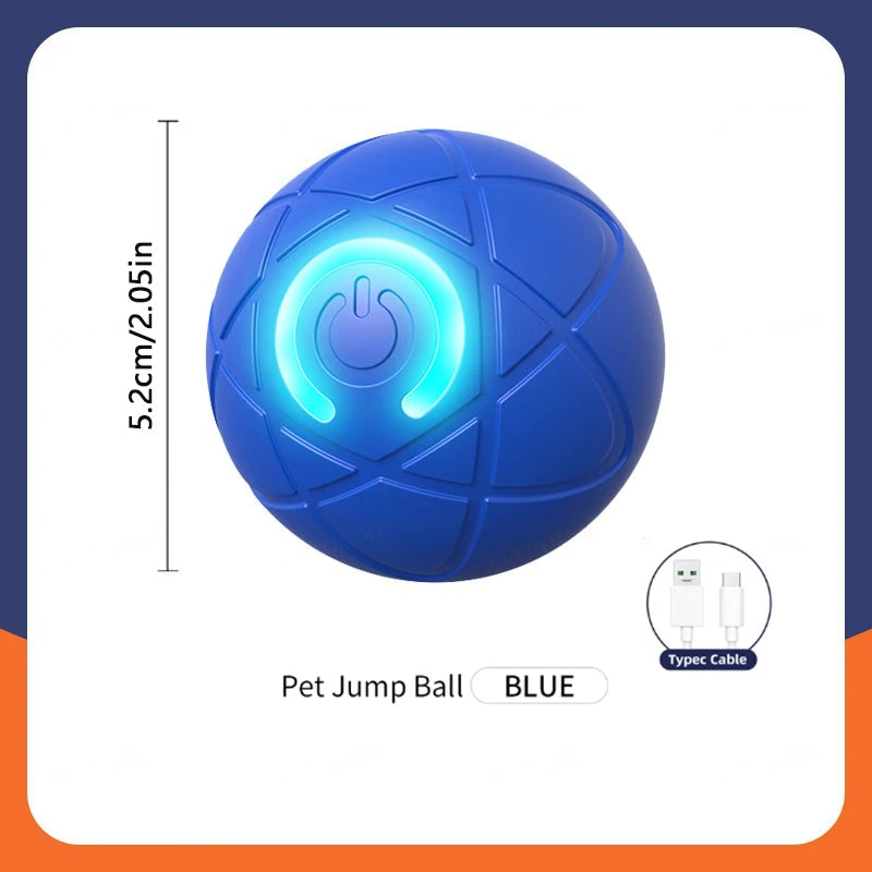 Smart Dog Toy Ball Electronic Interactive Pet Toy Moving Ball USB
