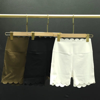 Women's High Waist Yoga Shorts for Gym & Running